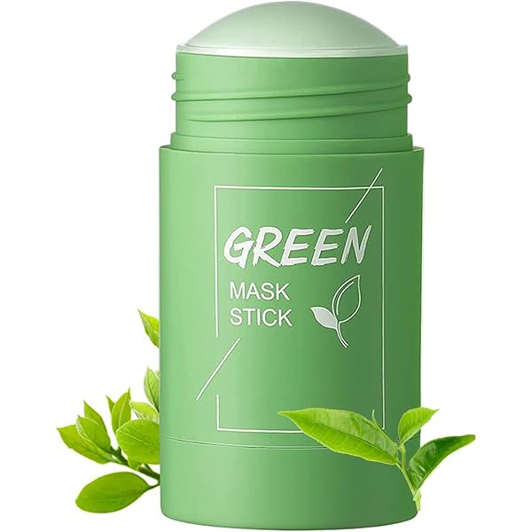 Paqiman 100% Original Green Tea Mask Stick Green Tea Cleansing Stick Mask