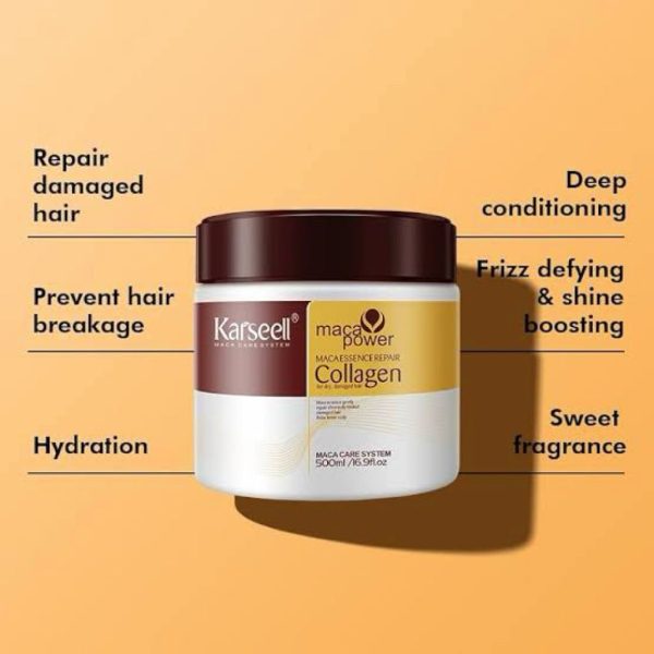 Karseell Hair Repair Mask – Deep Conditioning For Dry Damaged Hair 500ml