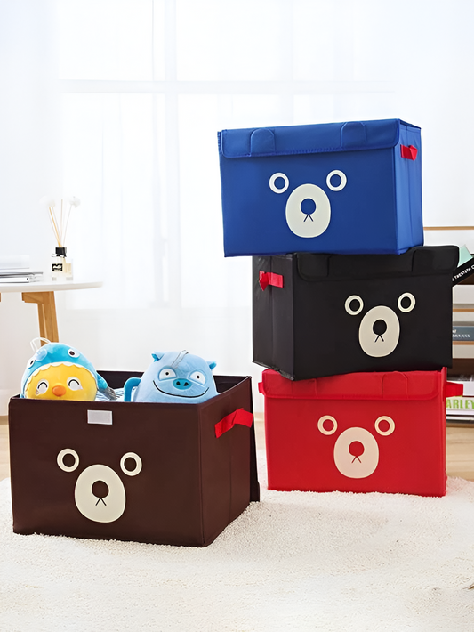 Folding Storage Basket For Kids Toys