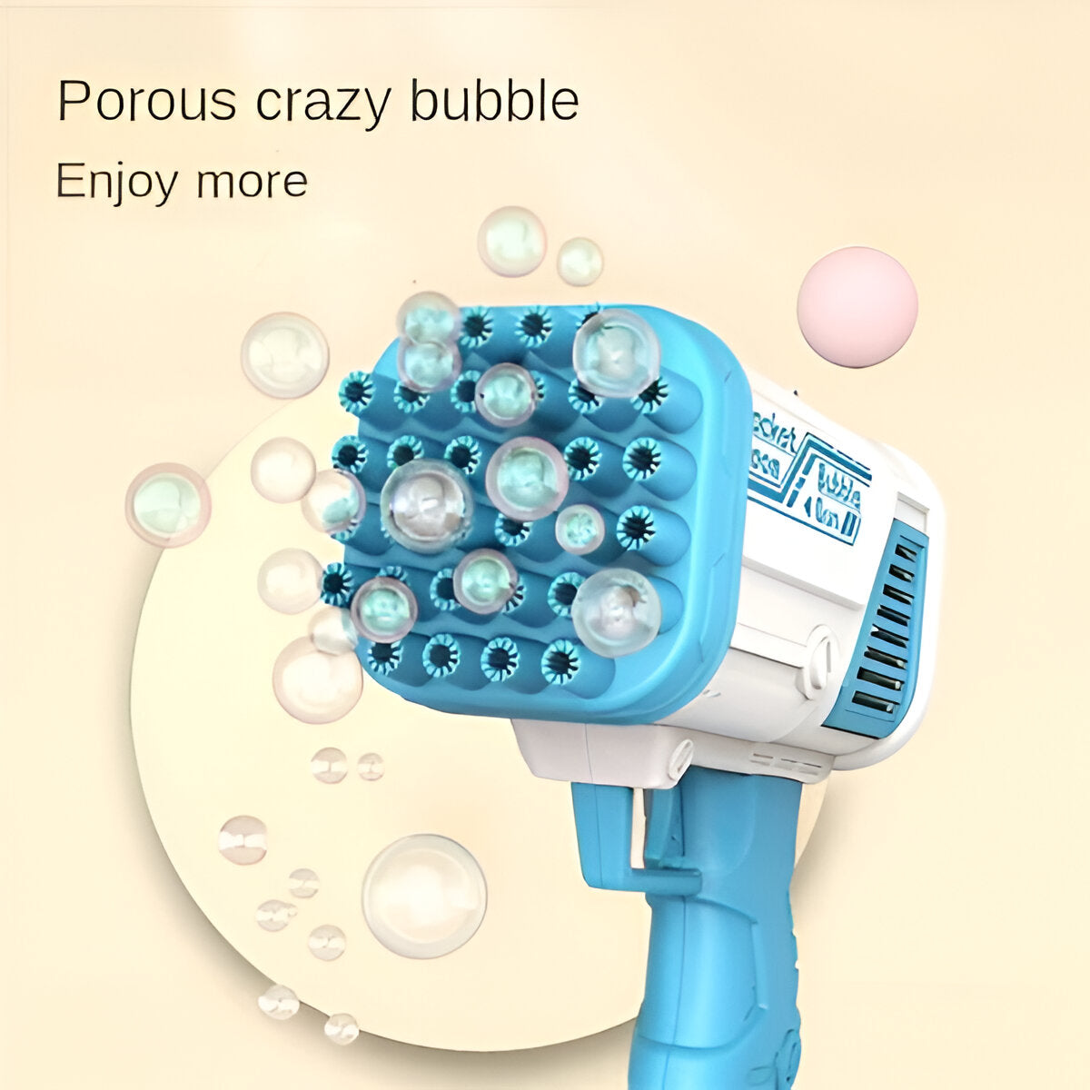 Bazooka Water Bubble Gun Toy For Kids