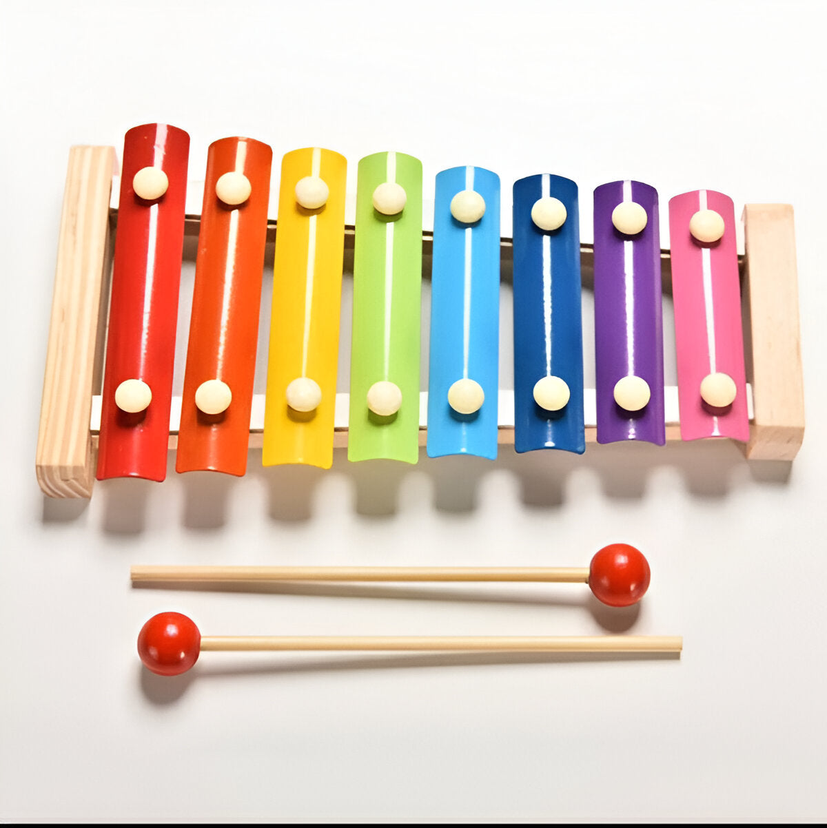 8 Scale Xylophone Instrument Hand Knock Piano  Musical Toy