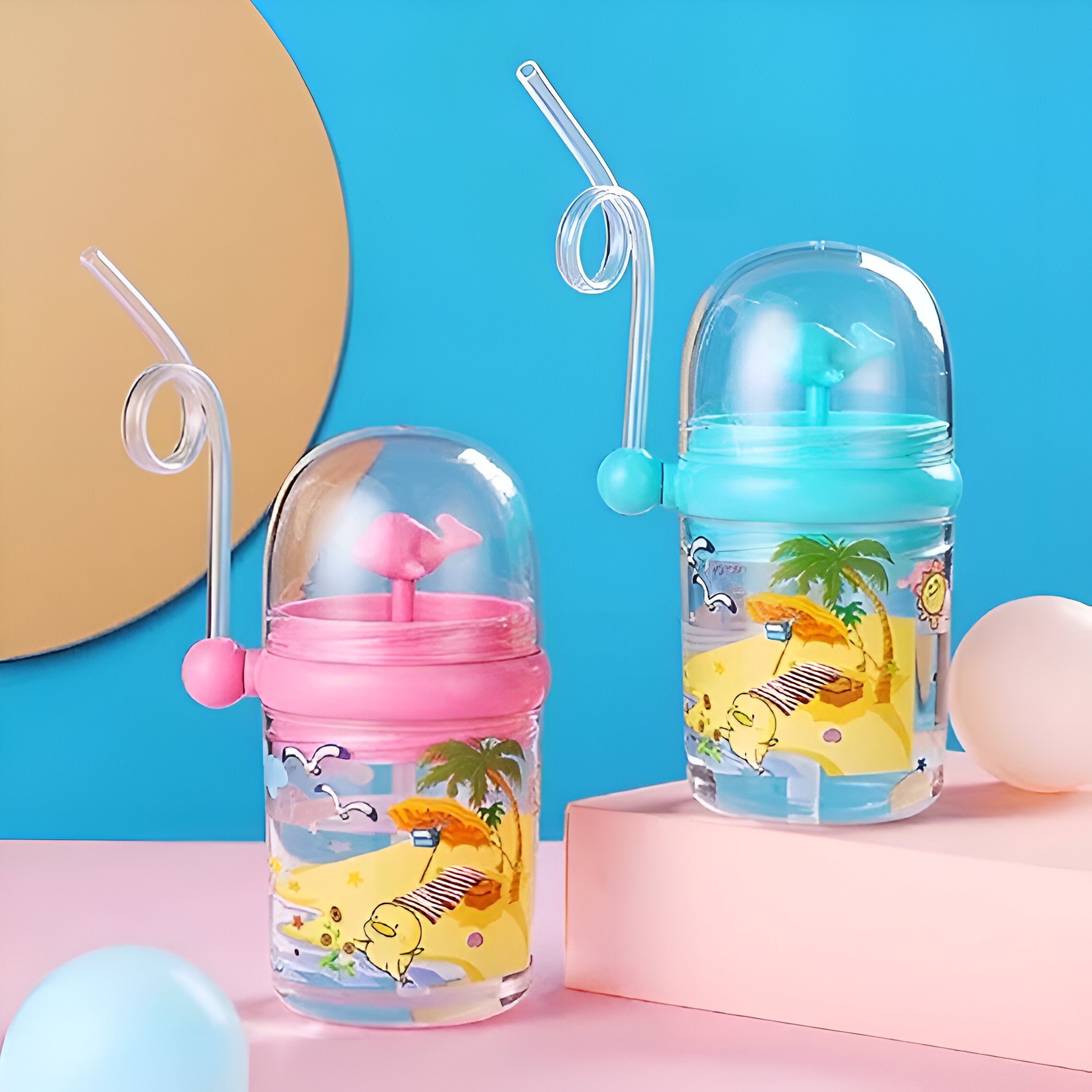 Children Whale  Cup Sippy Bottle