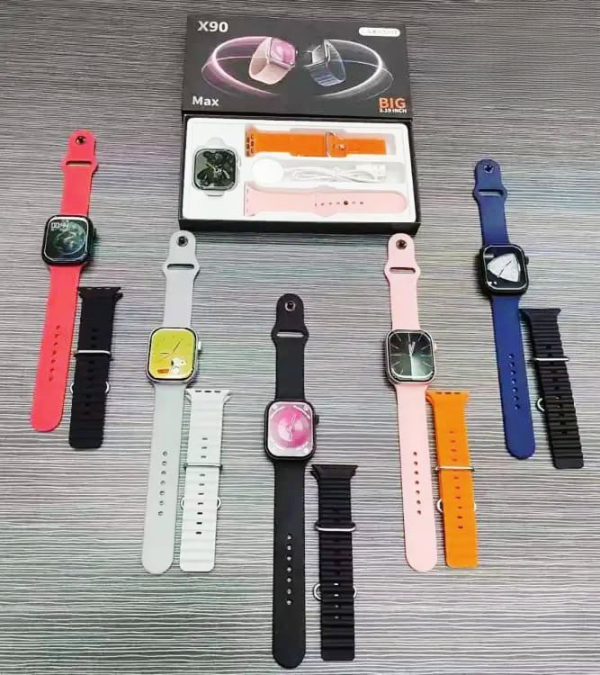 X90 Max Smart Watch For Men And Women (random Colors)